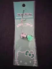 New 2011 Hello Kitty Birth Stone May Emerald Heart Cellphone Charm Sanrio