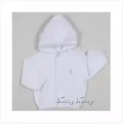Kissy Kissy Curious Crabs Terry Jacket w/Two Crabs 0-3m Pima cotton New w/Tag