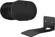 Growalleter Metal Wall Mount for Sonos Era 300 Speaker, Stand Space-Saving Compatible with Era 300 Speaker (Black-1PCS)