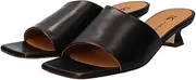 FABIO RUSCONI(ファビオルスコーニ) Fabiolusconi Women's Heel Sandals, Square Toe Spool Heel Mule