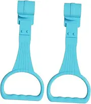 Hoement 2pcs Walking Assistant Pull Up Rings Crib Hanging Supportive Rings for Walking Practice Dual Purpose Fitness and Play Tool