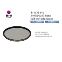 在飛比找蝦皮購物優惠-數位小兔【B+W XS-Pro 810 ND MRC Nan