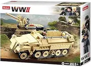 Sluban SDKFZ 251 WW2 Half Track Building Block Set (460 Piece Set)
