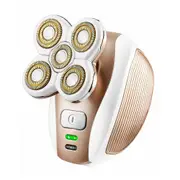 Electric Shaver 5 Head Floating Lady Body Facial Hair Remover Beard Clipper Kit