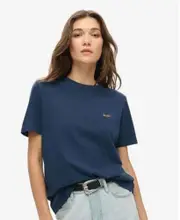 Essential Logo Emblem Tee | Richest Navy