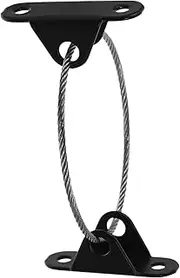 HOMSFOU 1 Set Wall Anchors for Baby Proofing Anti Tip Retainer Straps Secure Cabinet to Wall Bookshelf Anchor Easy Install