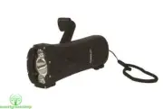POWERplus Shark Waterproof Rugged LED Wind-up Dynamo Torch with Phone Charger