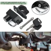 Motorcyle Anti-theft helmet lock 22mm 7/8" Handlebar For HONDA CB 300F/500F/500R