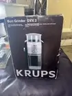 Krups Conical Burr Grinder Coffee Spice Grinder GVX212 GVX2 BNIB