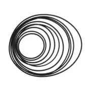 100/200Pcs Turntable Belt Different Specifications Rubber Belt Replace Turntable