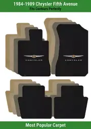 Lloyd Ultimat Front & Rear Mats for '84-89 Fifth Avenue w/Chrysler w/ Wings 1 (for: Chrysler)