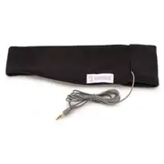 SleepPhones Classic - Large - Midnight Black Fleece Fabric - 3.5mm Jack - SC6BL-US [SC6BL-US]