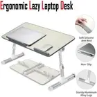 Lazy Laptop Bed Side Table Foldable Study Lap Standing Adjustable Desk Mount