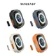 MAGEASY Apple Watch 49mm Skin 防摔保護殼(通用最新Ultra 2)橘色