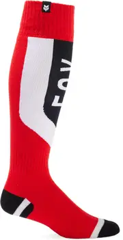 FOX 180 Nitro Motocross Socks, black-white-red, Size S for Men Black White Red