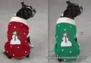 Snow Day Christmas Acrylic Dog Sweater Zack & Zoey Small Dog Sizes Unisex