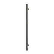 Radiant Vertical Round Single Bar Heated Gun Metal Grey GMG-VTR-950