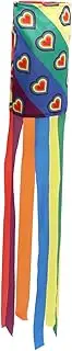 HANABASS Lawn Decorative Windsock 1pc Rainbow Flag Easy to Set up for Garden Outdoor Event Decorati