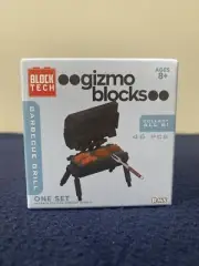 NEW, BARBECUE GRILL GIZMO BLOCKS 46 PCS SET, BLOCK TECH