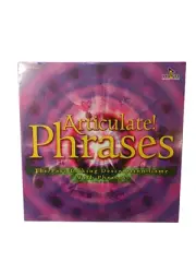 Articulate! Phrases Board Game 4-20+ Players Ages 12+ Family Describe Brand New