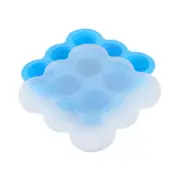 9 Hole Silicone Baby Food Supplement Box Storage Sealed Fresh Keeping Ice Tray Mold Ice Cubes Trays & Moulds