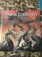Boris Vallejo’s Fantasy Calendar 2000 Still Sealed