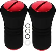 Metal Fishing Reel Knobs 2pcs Replaceable Eva Handle Knobs for Water Drop Drum Fishing Wheels