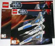 LEGO 9525 Pre Vizsla's Mandalorian Fighter: NEW INSTRUCTIONS MANUALS ONLY (both)