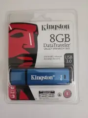 Kingston 8gb IronKey Vault Privacy USB 3.0 Certified AES 256-bit Encrypted