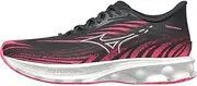 [Mizuno] Wave Skyrise 6 Women's Running Shoes - 41, Black Pink Grey, 41 EU