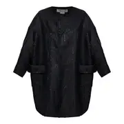 [COMME des GARCONS COMME des GARCONS] Wool/Silk Moire Pattern Coat