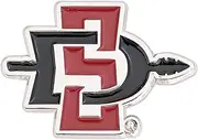 Desert Cactus San Diego State University Lapel Pins Aztecs SDSU Logo Enamel Made of Metal (Pin A), Bronze, no gemstone