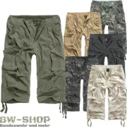 BRANDIT 3/4 SHORTS URBAN LEGEND KURZE HOSE CARGO VINTAGE SHORT BW ARMY BERMUDA