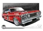 Bathurst Legends 1970 FORD XW GT-HO PHASE 1 ALLAN MOFFAT A1 STRETCHED CANVAS (B0
