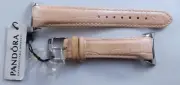 NEW Authentic Pandora 881001PK 18MM Genuine Leather Women Watch Strap
