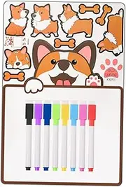 COHEALI Efficient Schedule Management Pet Material Fridge Board Erasable Memo Reusable Magnetic Message Board