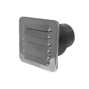 Marine Town Stainless Steel Tailed Louvre Vent