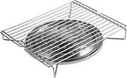 BCOATH 1Pc Portable Stainless Steel Barbecue Grill for Camping Outdoor Bbq Stove Easy to Clean for Skewers Shish Kebab Compact Design for Travel Picnics
