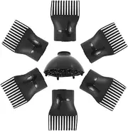 FOYTOKI Hair Dryer Comb Comb Attachment for Blow Dryer Replacement Nozzle Diffuser for Styling