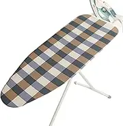 Ironing Board Cover - Premium Elasticized Fit Iron Board Cover, Heat-Resistant | Thick Padding Iron Board Replacement Cover with Elastic Edge, Durable Pad for Smooth Ironing, Non-Slip Cover Pr