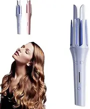 Numoya - MagicCurler, Numoya Magic Curler, Automatic Hair Curling Iron, Portable Hair Curler for Long Hair (Blue)