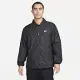 NIKE AS M NK CLUB COACHES JKT 男休閒外套-黑-FN3317010 L 黑色