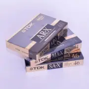 TDK MA-X, SA-X, AR-X cassette tape set of 3 types + catalog