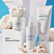 Nutrimetics Advanced Bright Set - Cleansing Lotion + Toning Mist + Day Creme