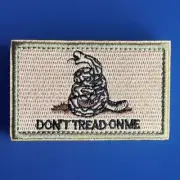 Tactical Hook and Loop Morale Patch “Don’t Tread On Me” D