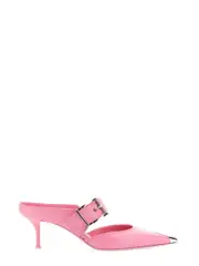 [Alexander McQueen] Alexander McQueen-Punk Sandal With Buckle-Donna 35