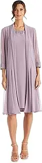 [R&M Richards] Women's Knee Length Jacket Dress