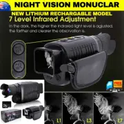 300m Digital 5X Zoom Night Vision Monocular Hunting Infrared Scope Camera Video