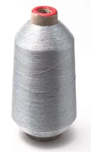 SILVER Metallic Sewing Machine Embroidery Threads,5000 yard tangle free,USA SALE