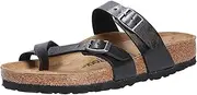 [Birkenstock] Womens Mayari Graceful Licorice Birko-Flor Sandals, 8 AU